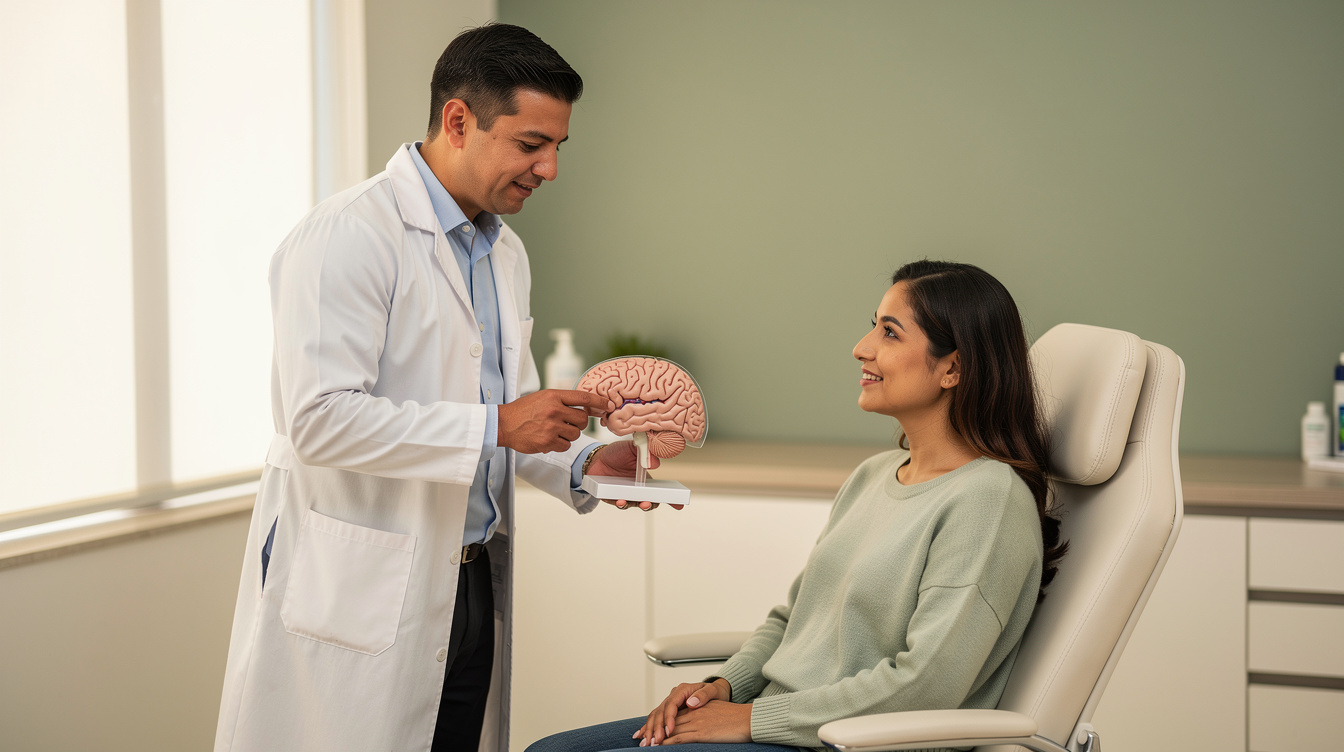 Neurólogo de Neurocenter explicando qué es la epilepsia